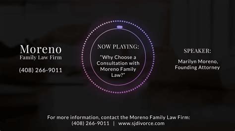 moreno family law